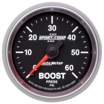 Laddtrycksmätare 52mm 60PSI (Mekanisk) SPORT-COMP II